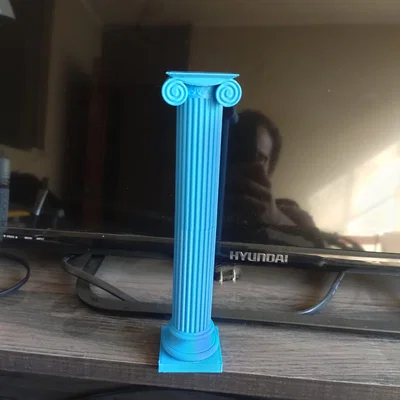 Cột Ionic (thẳng) - Ionic Column (straight)