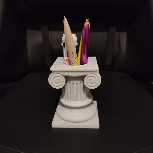 Ống Cắm Bút Chân Cột Ionic (Bản Remix) - Image 1