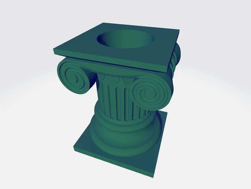 Ống Cắm Bút Chân Cột Ionic (Bản Remix) - Image 2