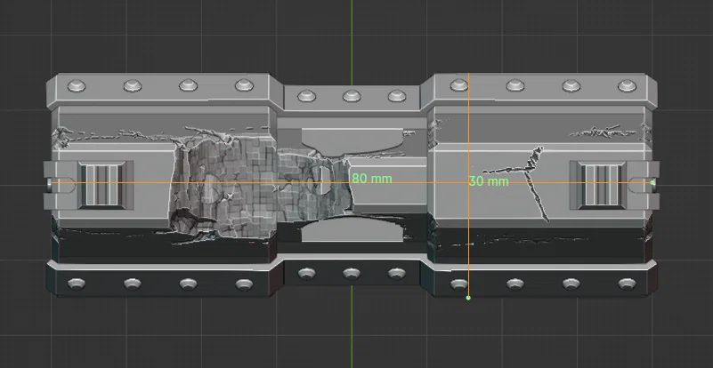 Địa hình Grimdark: rào chắn bê tông cao cho wargaming (Warhammer 40k, v.v.) - Image 3