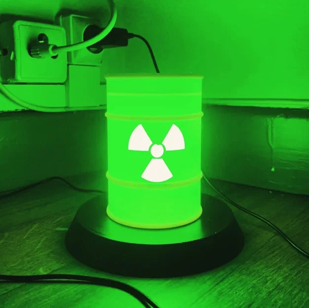 Đèn thùng phóng xạ BARIL PDX (Toxic) lấy cảm hứng từ vũ trụ Fallout - Image 4
