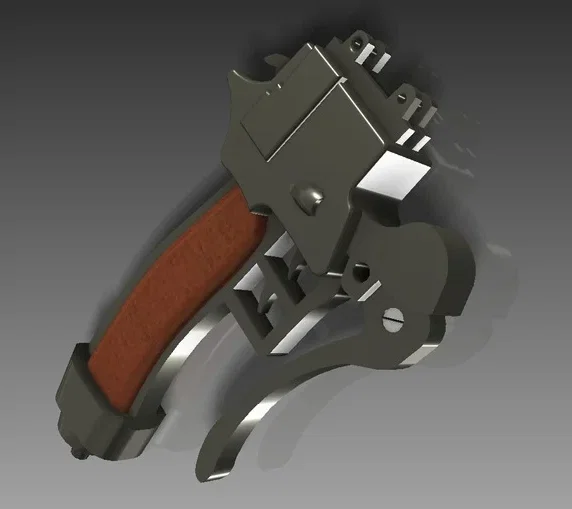 Bộ 3D Maneuver Gear (Attack on Titan / Shingeki no Kyojin) - file in 3D - Image 1