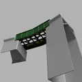 Mô hình cầu vòm tỉ lệ N 1:160 - Phụ kiện sa bàn đường sắt 3D - Thumbnail 2