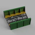 Mô hình cầu vòm tỉ lệ N 1:160 - Phụ kiện sa bàn đường sắt 3D - Thumbnail 8