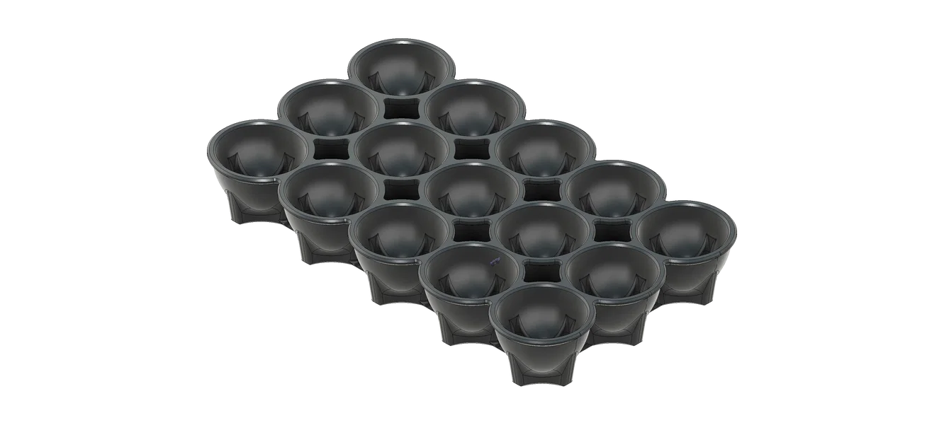 Mẫu khay đựng trứng 15 quả in 3D tiện dụng cho gia đình - Image 1