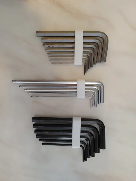 Giá đỡ lục giác/Allen (Parametric) cho bộ Allen Key/Hex Wrench - Image 1