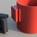 Móc Treo Modular + Khay Để Ly Gắn Tựa Đầu Xe (All in One) - Thumbnail 2
