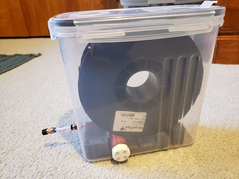 Hộp sấy filament (Dry Box) kèm cơ cấu Magnetic Rewinder - Image 1