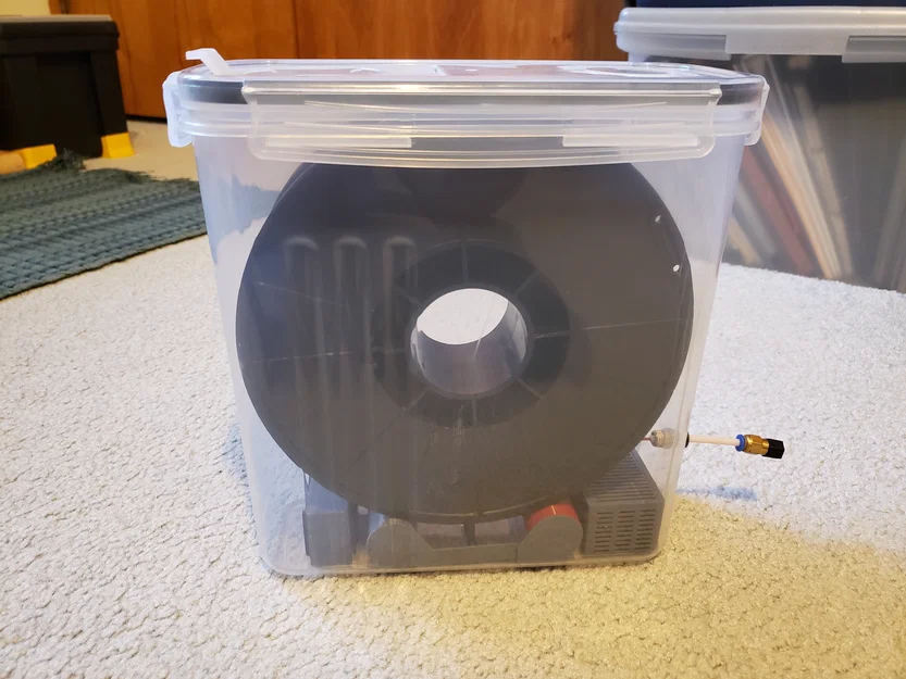 Hộp sấy filament (Dry Box) kèm cơ cấu Magnetic Rewinder - Image 5