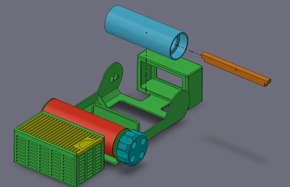 Hộp sấy filament (Dry Box) kèm cơ cấu Magnetic Rewinder - Image 11