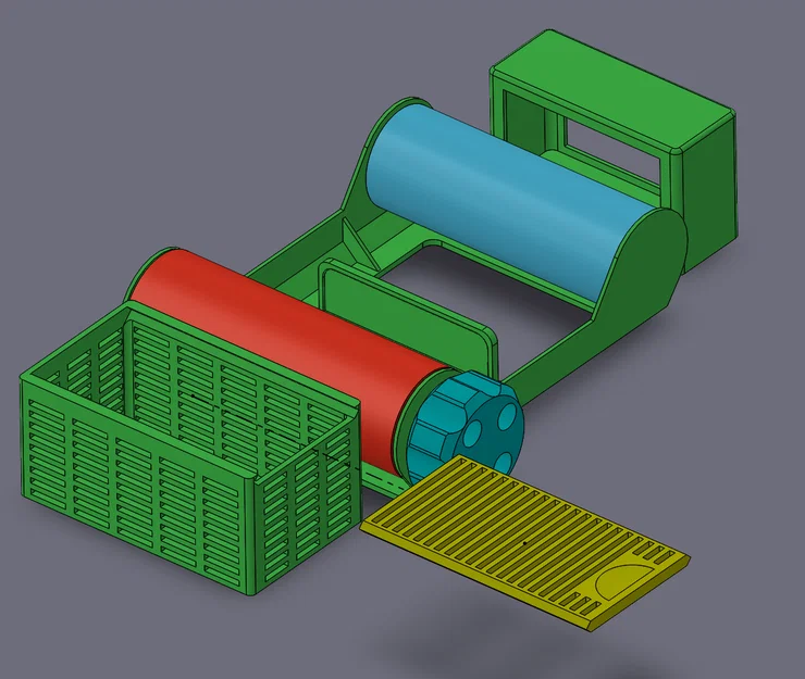 Hộp sấy filament (Dry Box) kèm cơ cấu Magnetic Rewinder - Image 12