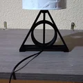 Đèn ngủ in 3D chủ đề Harry Potter Bảo bối Tử thần độc đáo - Thumbnail 4