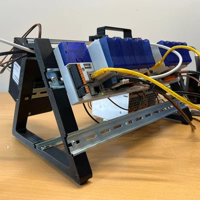 Kệ prototyping DIN rail siêu chắc | 4 kích thước
