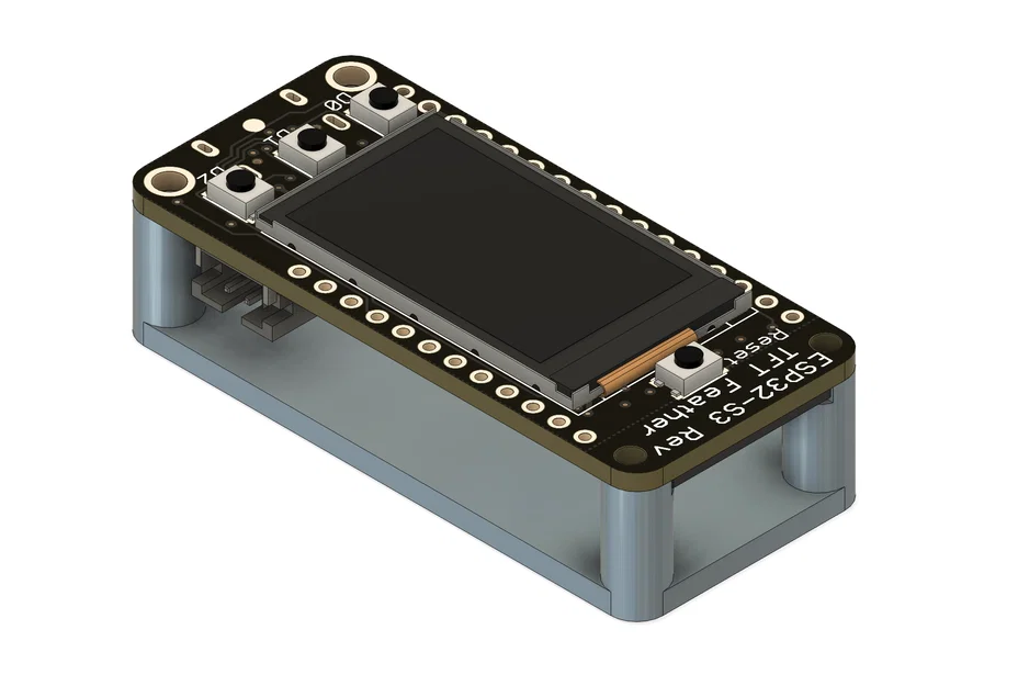 Đế dựng 3D cho bo mạch Adafruit ESP32-S3 Reverse TFT Feather - Image 2