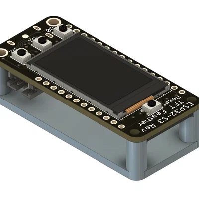 Đế dựng 3D cho bo mạch Adafruit ESP32-S3 Reverse TFT Feather