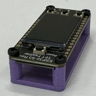 Đế dựng 3D cho bo mạch Adafruit ESP32-S3 Reverse TFT Feather