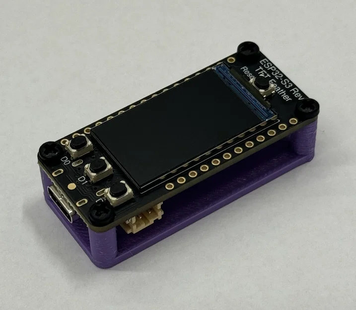 Đế dựng 3D cho bo mạch Adafruit ESP32-S3 Reverse TFT Feather - Image 4