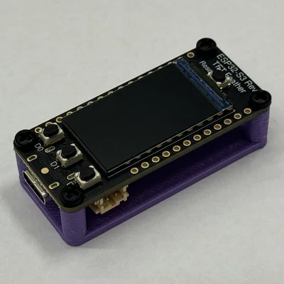 Đế dựng 3D cho bo mạch Adafruit ESP32-S3 Reverse TFT Feather