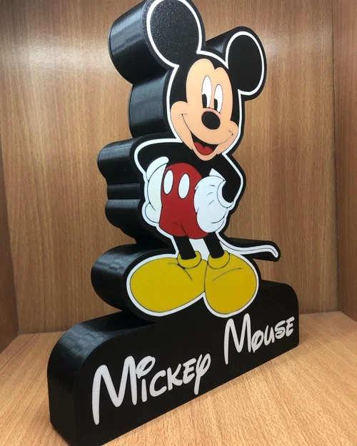 Đèn LED Lightbox Mickey Mouse (Mickey Mouse Lightbox LED Lamp) - Image 2