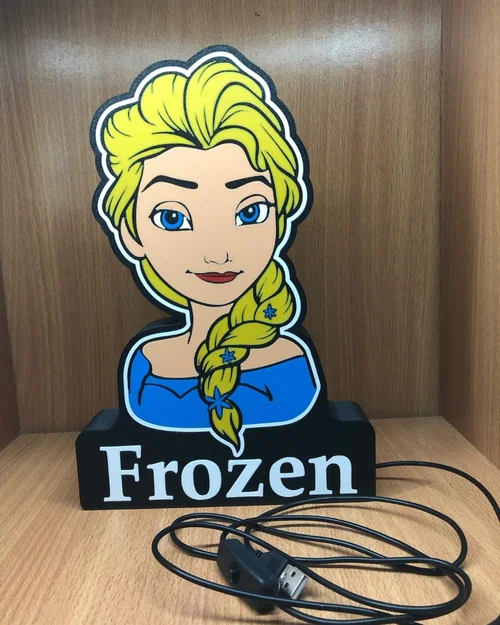 Đèn Frozen Lightbox LED Lamp - Image 1