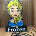 Đèn Frozen Lightbox LED Lamp - Thumbnail 1
