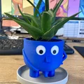 Chậu cây in 3D Peeing Planter thông minh có hệ thống thoát nước độc đáo - Thumbnail 1