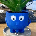 Chậu cây in 3D Peeing Planter thông minh có hệ thống thoát nước độc đáo - Thumbnail 3