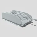 Mô hình in 3D xe tăng diệt pháo StuG IV Low Poly cực đẹp - Thumbnail 2