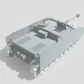 Mô hình in 3D xe tăng diệt pháo StuG IV Low Poly cực đẹp - Thumbnail 3