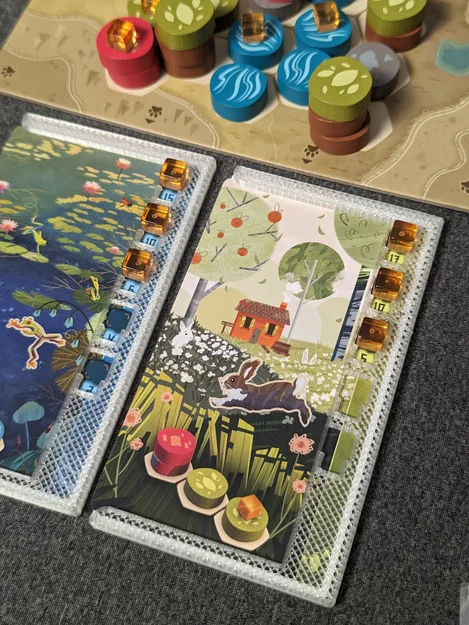 Khay giữ thẻ + cube cho Harmonies (Harmonies card cube holder) - Image 1