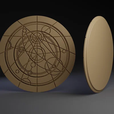 Mô hình 3D Confession Dial từ Doctor Who: Đồ trưng bày cực chất