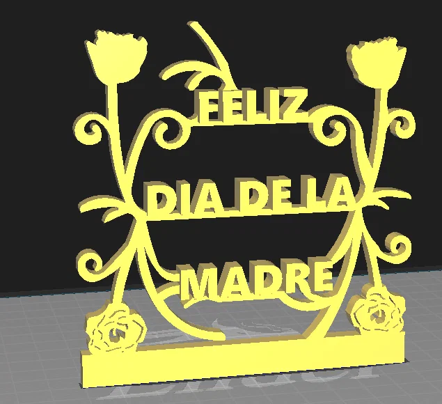 Mô hình trang trí Ngày của Mẹ (Dia de la Madre) in 3D ý nghĩa - Image 1