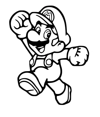 Mô hình 3D Mario huyền thoại - File in 3D trang trí đẹp mắt - Image 1