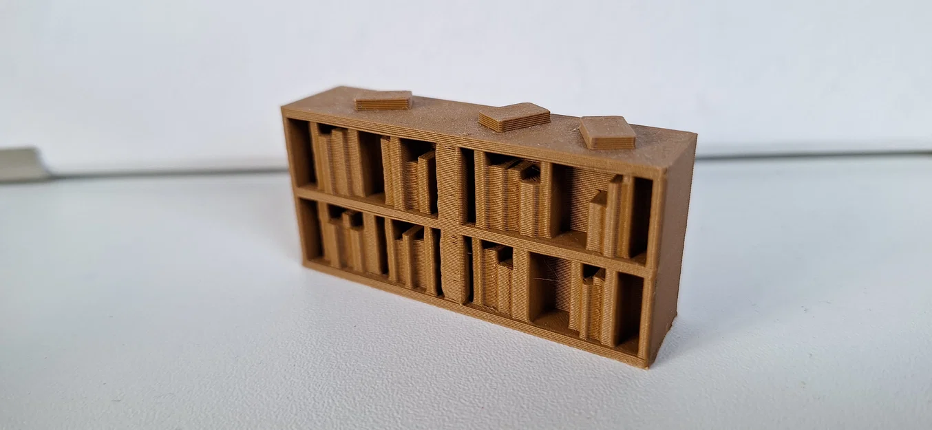 Kệ sách mô hình trang trí Gloomhaven in 3D không cần support - Image 1