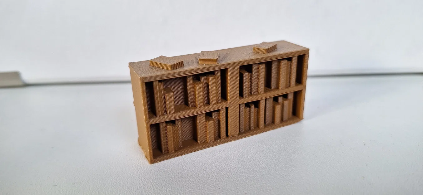 Kệ sách mô hình trang trí Gloomhaven in 3D không cần support - Image 2
