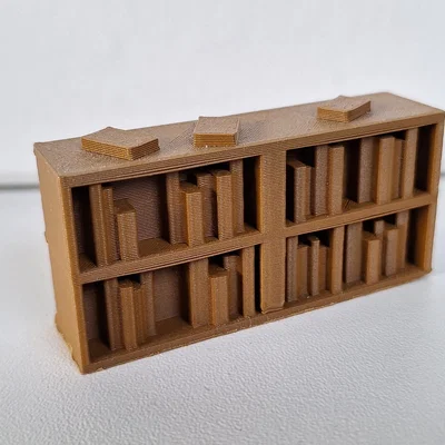 Kệ sách mô hình trang trí Gloomhaven in 3D không cần support
