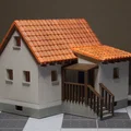 Nhà tỉ lệ H0 có tầng hầm “House 1” (HO 1:87) - Bộ kit lắp ráp - Thumbnail 1