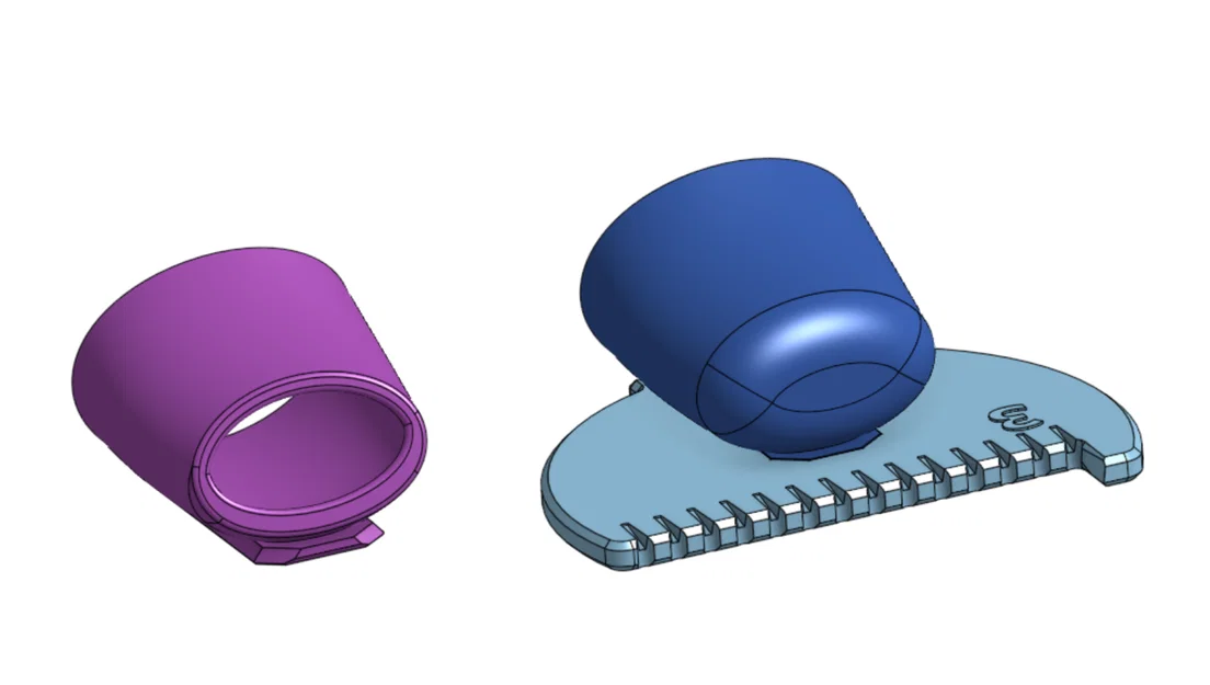 Mẫu canh đường may cải tiến – thimble nhiều size, pitch 2–10 mm - Image 7