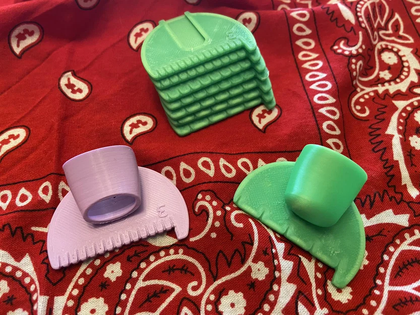 Mẫu canh đường may cải tiến – thimble nhiều size, pitch 2–10 mm - Image 9
