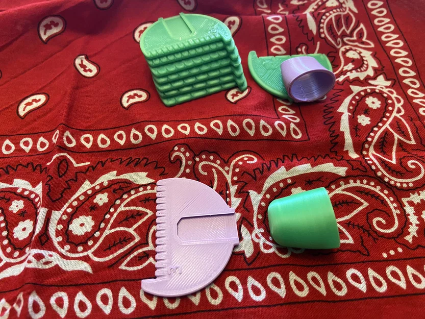 Mẫu canh đường may cải tiến – thimble nhiều size, pitch 2–10 mm - Image 11