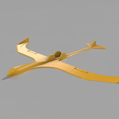 Falcon Glider – Tàu lượn in 3D