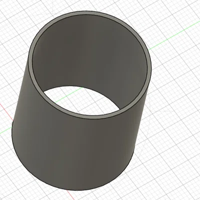 Ống lót chuyển đổi đòn tạ 28-30mm cho người tập gym (3D Model)