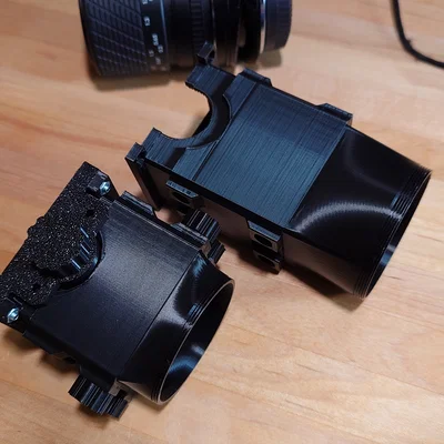Khớp nối ống kính rút gọn cho máy scan phim 35mm modular