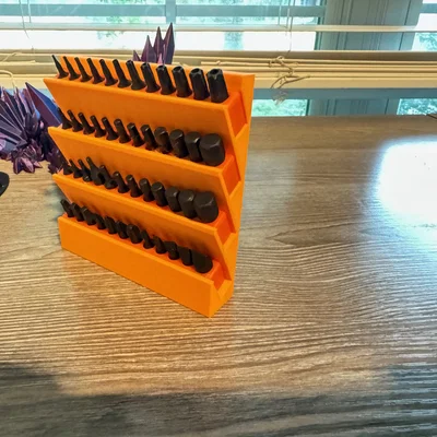 Khay đựng đầu vít Multiboard Bit Holder in 3D tiện lợi