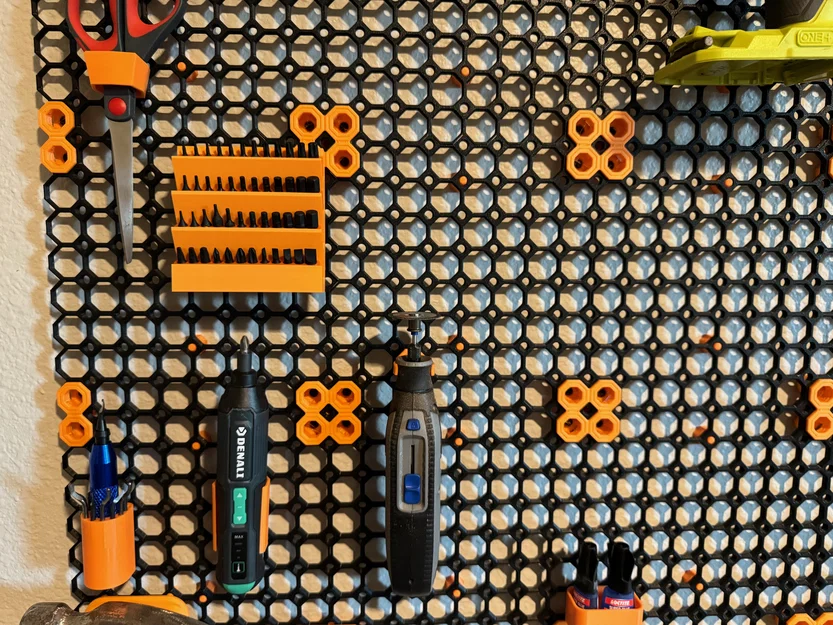 Khay đựng đầu vít Multiboard Bit Holder in 3D tiện lợi - Image 4