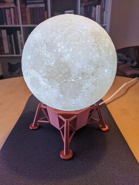 Đế lunar lander cho đèn Moon Lamp - Image 1