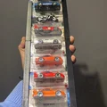 Giá đỡ trưng bày Hot Wheels nguyên vỉ (66cm) - Phụ kiện in 3D - Thumbnail 1