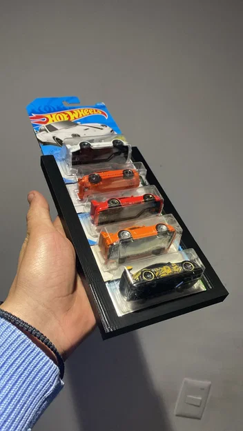 Giá đỡ trưng bày Hot Wheels nguyên vỉ (66cm) - Phụ kiện in 3D - Image 2