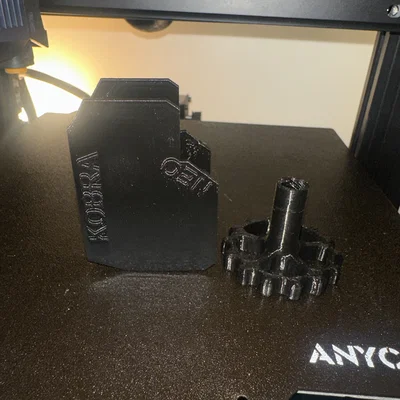 Bộ dẫn hướng trục Z kèm núm xoay cho Anycubic Kobra Neo, Go, 2 Neo
