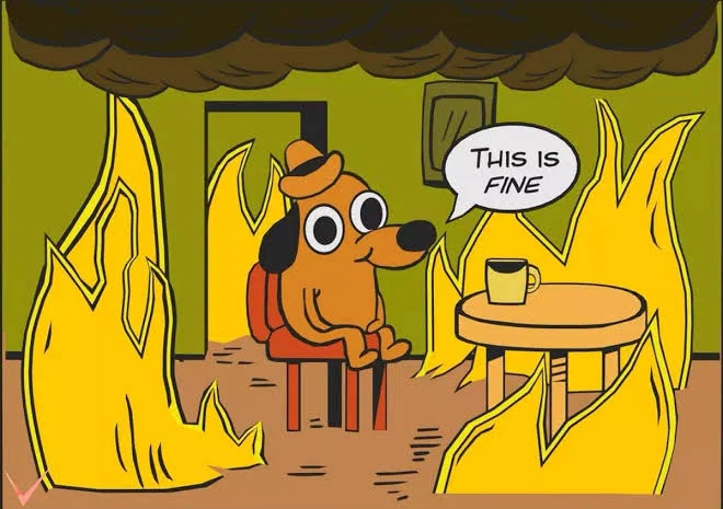 Chó “This is Fine” và thùng rác bốc cháy - Image 4